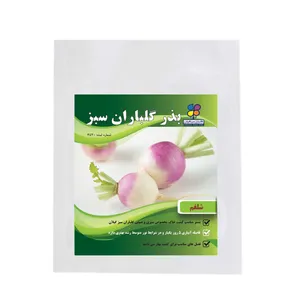 بذر شلغم شرکت گلباران سبز گیلان مدل BSH بسته 24 عددی