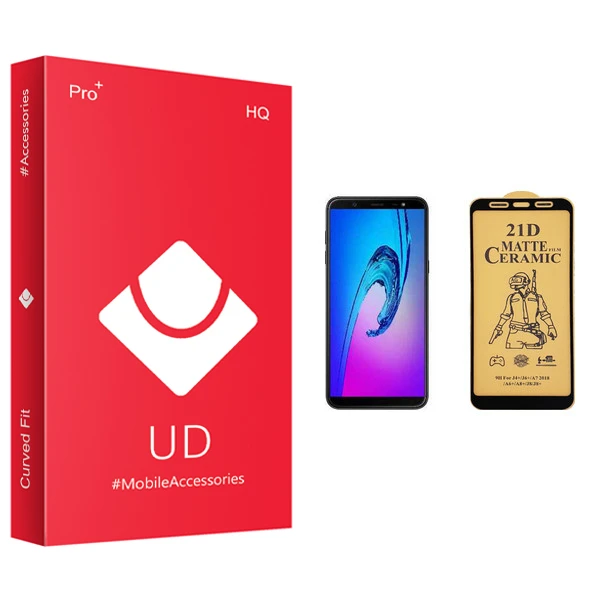 محافظ صفحه نمایش سرامیکی یو دی مدل HQ مناسب برای گوشی موبایل سامسونگ Galaxy J8 Plus