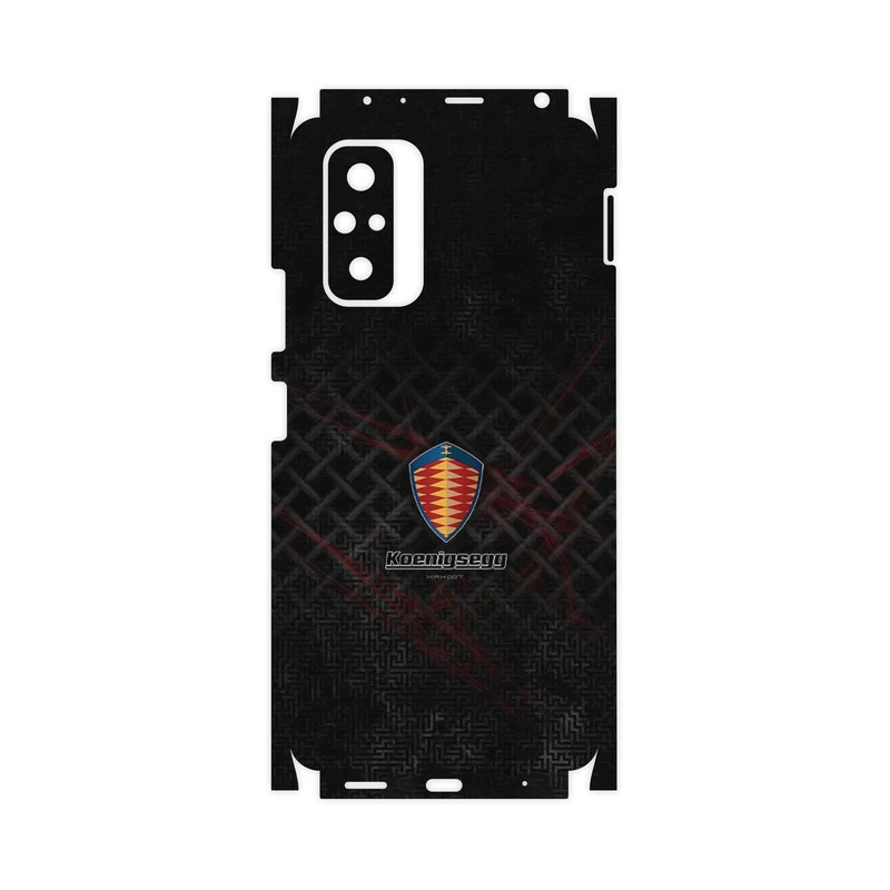 برچسب پوششی ماهوت مدل Koenigsegg Automotive AB-FullSkin مناسب برای گوشی موبایل شیائومی Redmi Note 10 Pro