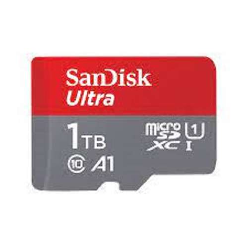  کارت حافظه microSDXC سن دیسک مدل Ultra A1 کلاس 10 استاندارد UHS-I سرعت 120MBps ظرفیت 1 ترابایت