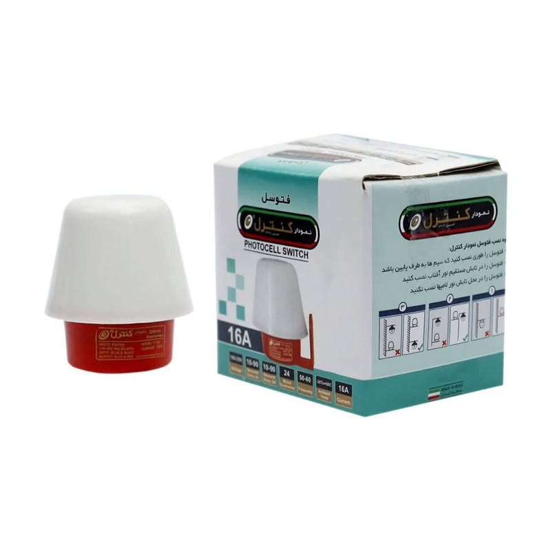 رله فتوسل نمودار کنترل مدل P102 16A