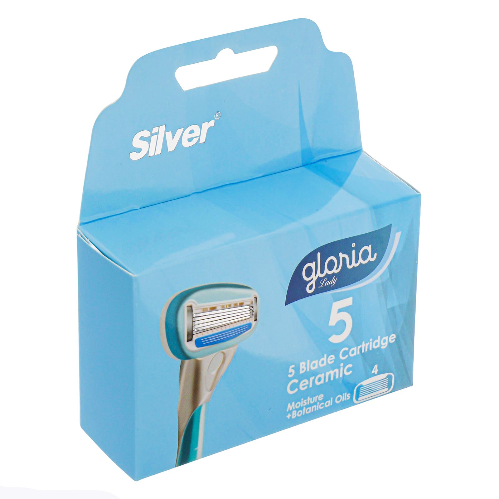 تیغ یدک سیلور مدل Gloria بسته 4 عددی -  - 2