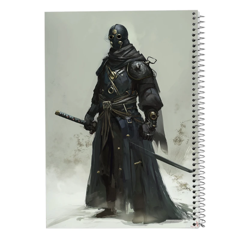 دفتر مشق 50 برگ مدوپد مدل حیوانات جنگجو کد DF14773