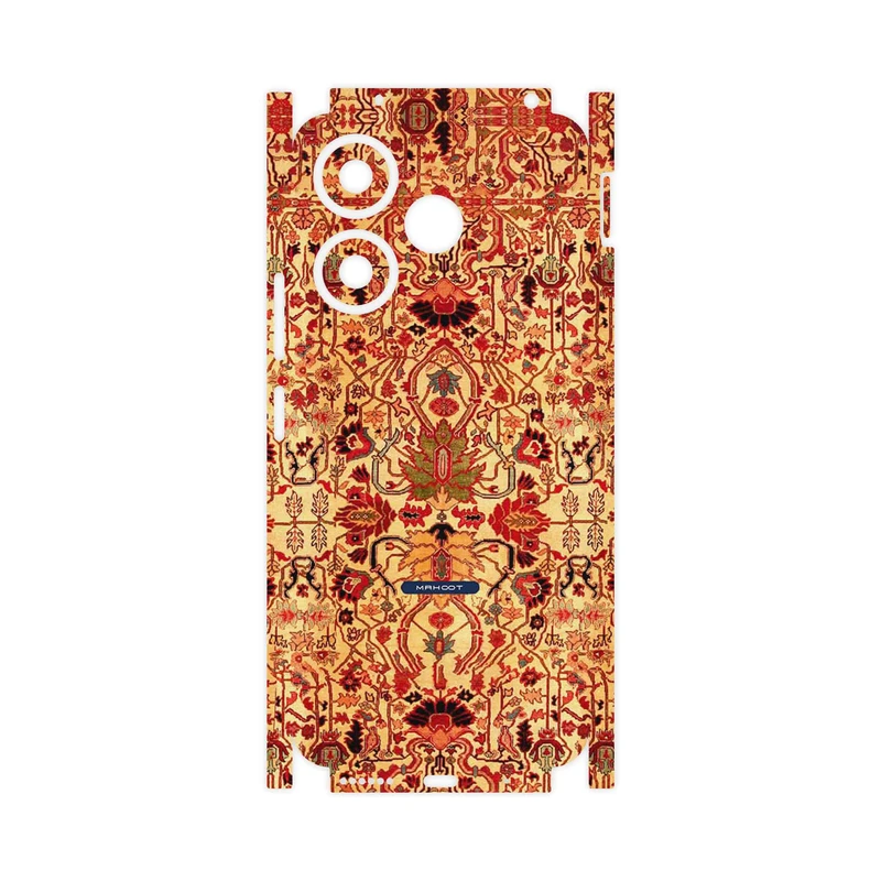 برچسب پوششی ماهوت مدل Persian_Carpet_Yellow-FullSkin مناسب برای گوشی موبایل شیائومی Redmi 13