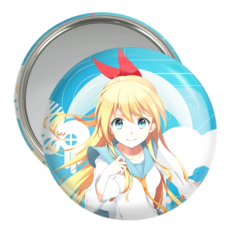 آینه جیبی خندالو مدل انیمه عشق دروغین  کد 17179