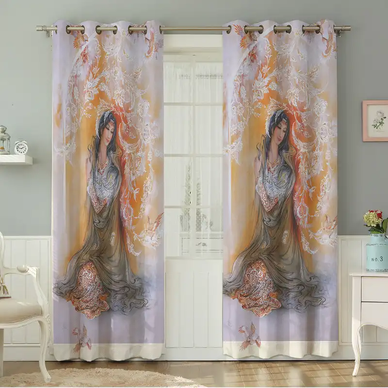 پرده نیروانا طرح مدرن مدل مخمل کد 8652 سایز 140×280 سانتی متر