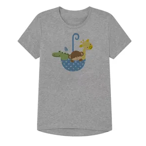 تی شرت آستین کوتاه پسرانه مدل سه دوست کد27 Z رنگ طوسی