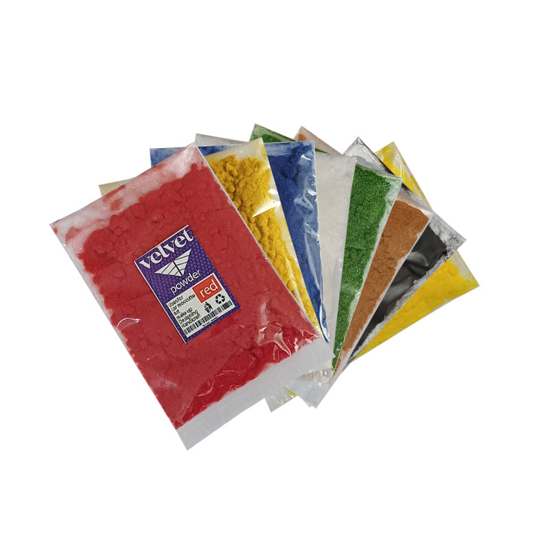 پودر مخمل ولوت مدل TM وزن ۲۰ گرم