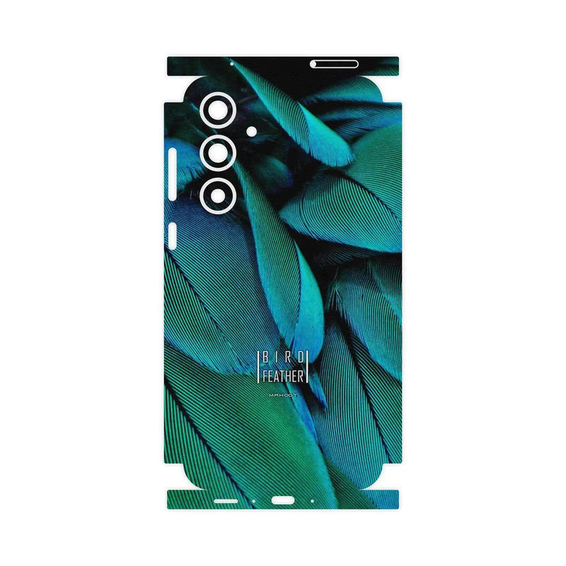برچسب پوششی ماهوت مدل Green Feather-FullSkin مناسب برای گوشی موبایل سامسونگ Galaxy A35