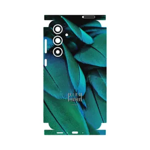 MAHOOT Green Feather-FullSkin Cover Sticker for Samsung Galaxy A35