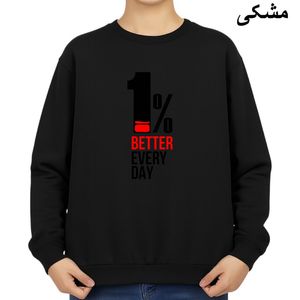 سویشرت زنانه مدل درصد باتری