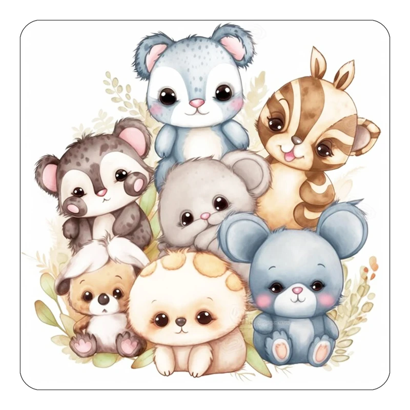 مگنت کاکتی طرح حیوانات کارتونی مدل mp28555