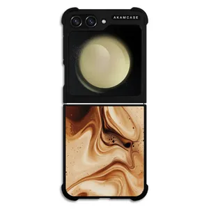 AKAM AMC-WSGZFLIP5-COFFEE-3 Cover For Samsung Galaxy Z Flip 5