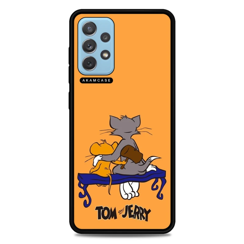 کاور آکام مدل AMC-WSGA72-TOM & JERRY12 مناسب برای گوشی موبایل سامسونگ Galaxy A72