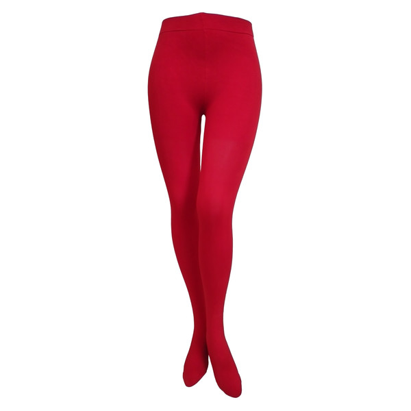 جوراب شلواری زنانه پِنتی مدل 200DEN رنگ قرمز