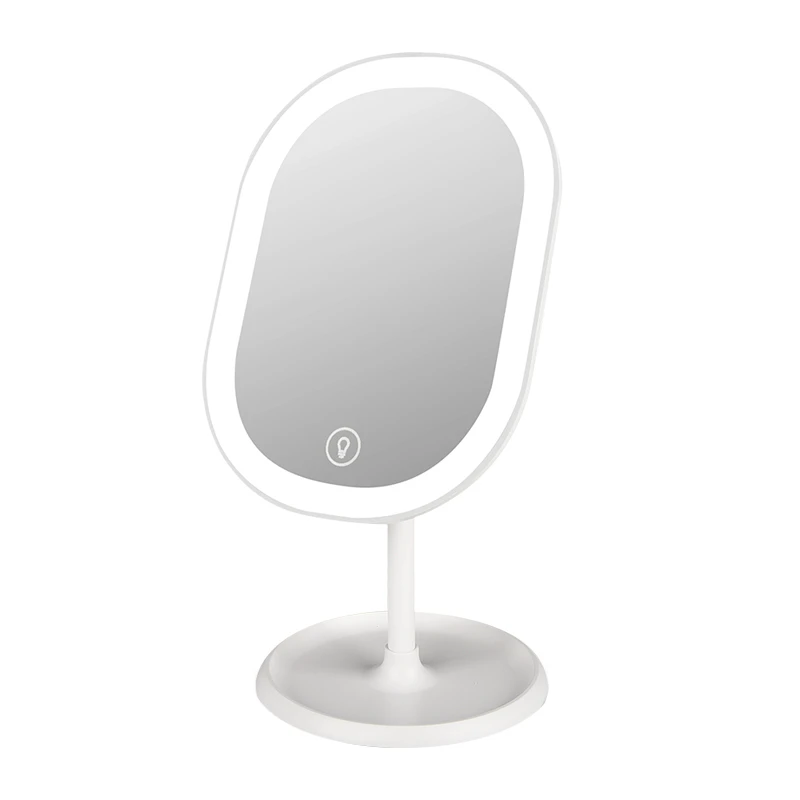 رینگ لایت آرایشی و آینه مدل AM-Oval