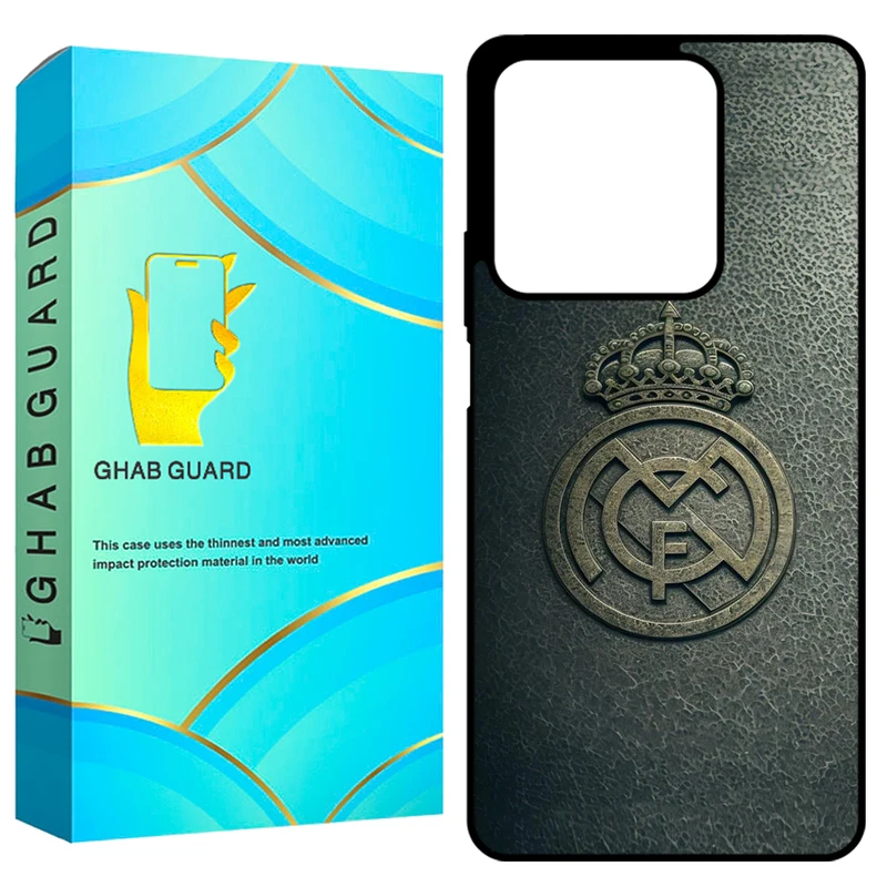 کاور قاب گارد طرح رئال مادرید مدل GCHPN134 مناسب برای گوشی موبایل شیائومی Redmi Note 13 4G