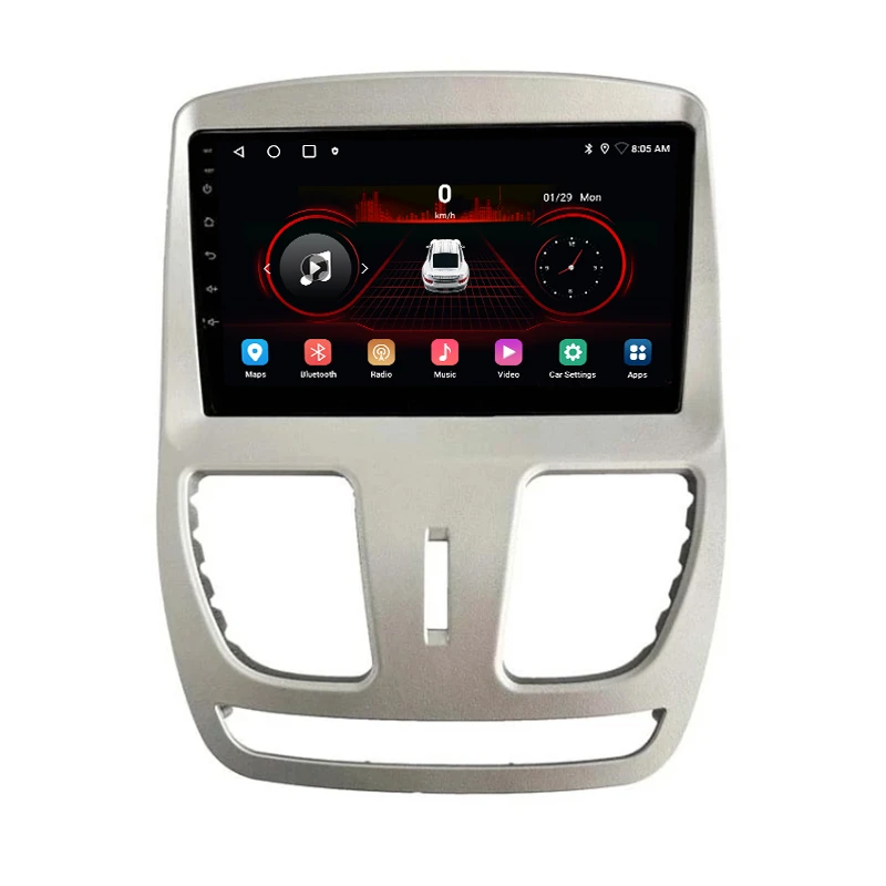پخش کننده تصویری خودرو کاروین مدل V800 pro مناسب برای ساینا