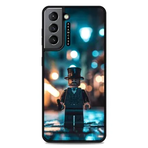 AKAM AMC-WSGS21-LEGO-34 Cover For Samsung Galaxy S21