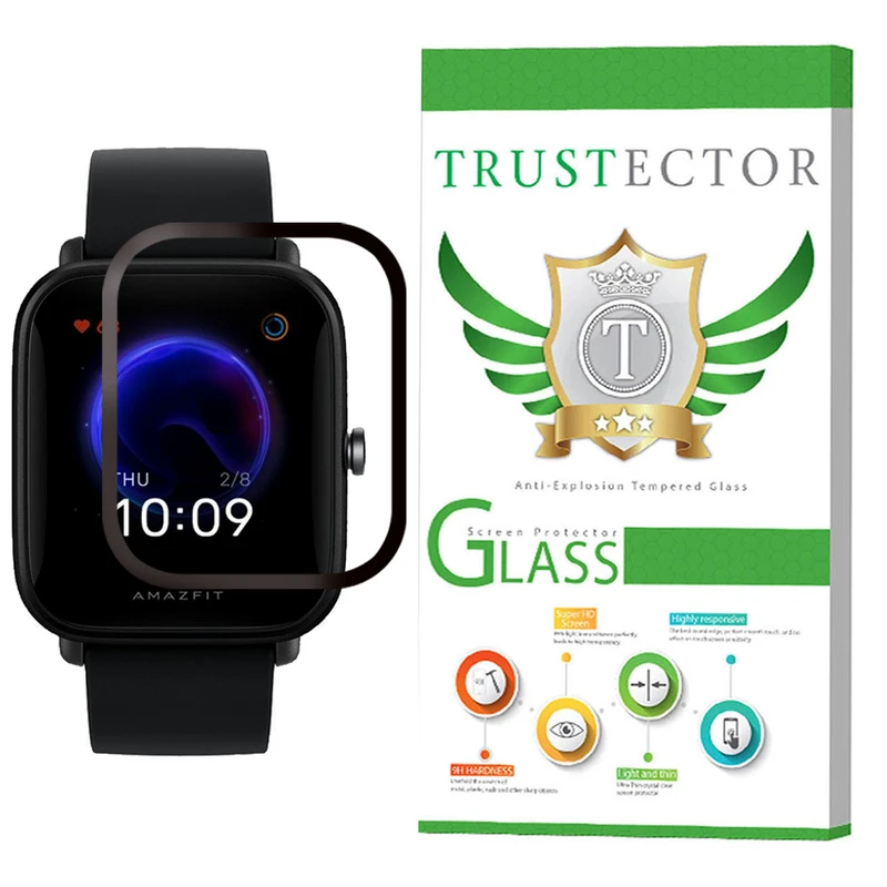 محافظ صفحه نمایش تراستکتور مدل PMTA-Glass مناسب برای ساعت هوشمند آمازفیت Bip U Pro