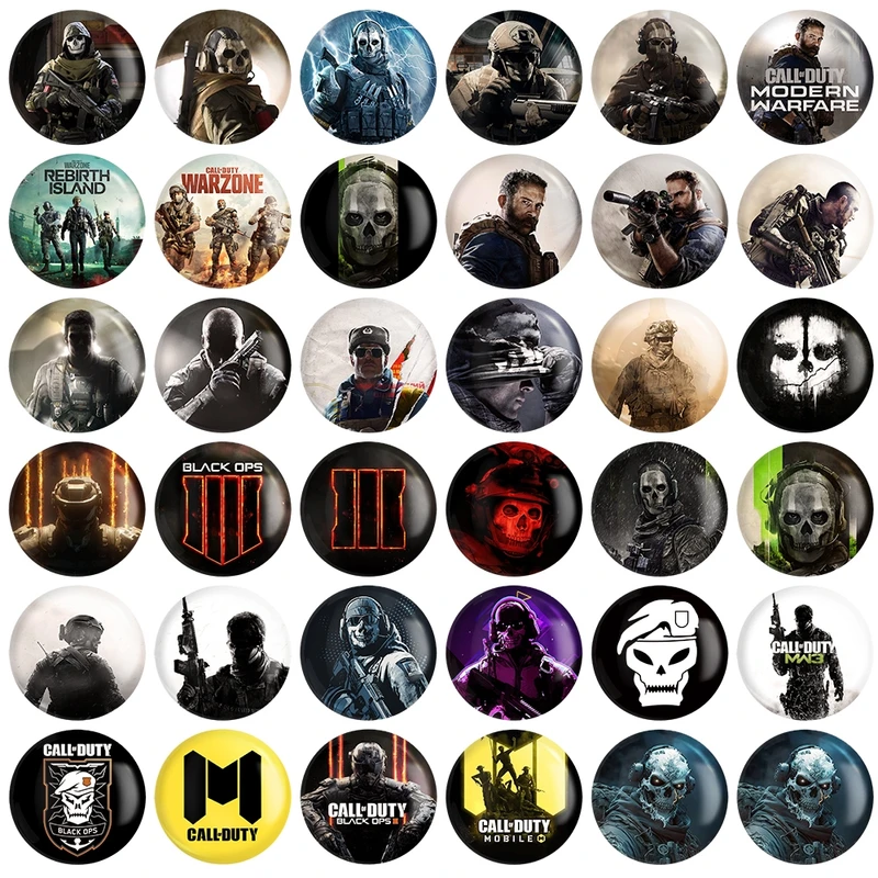 پیکسل خندالو طرح کال آف دیوتی (Call of Duty) کد 154 مدل بزرگ مجموعه 36 عددی