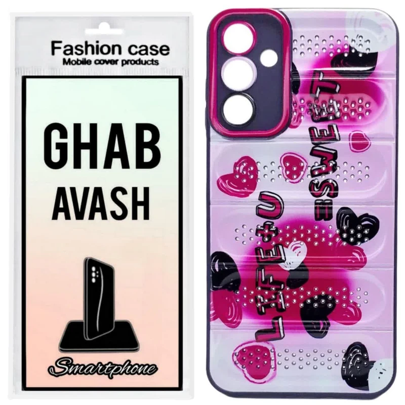 کاور قاب آوش طرح فانتزی مدل ژله ای 02 مناسب برای گوشی موبایل سامسونگ GALAXY A15