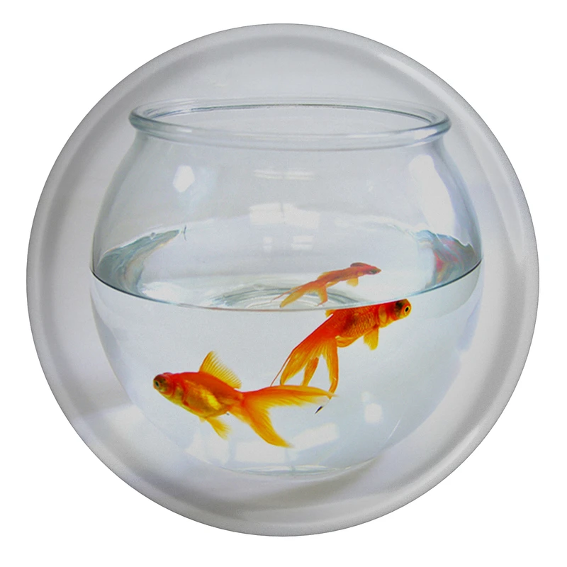 مگنت طرح تنگ ماهی قرمز عید نوروز مدل S5706 