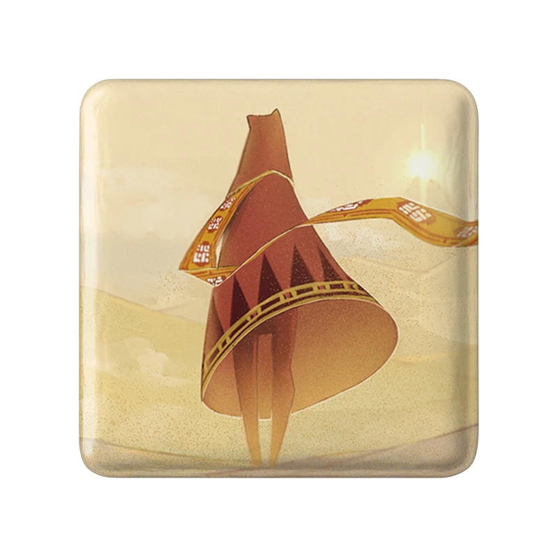 پیکسل خندالو طرح بازی جورنی (Journey) مدل مربعی کد 35606