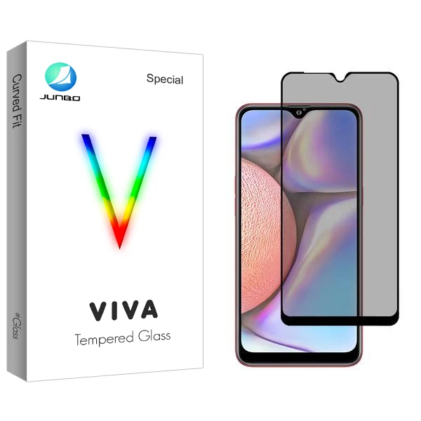 محافظ صفحه نمایش حریم شخصی جانبو مدل Viva مناسب برای گوشی موبایل سامسونگ Galaxy A10s