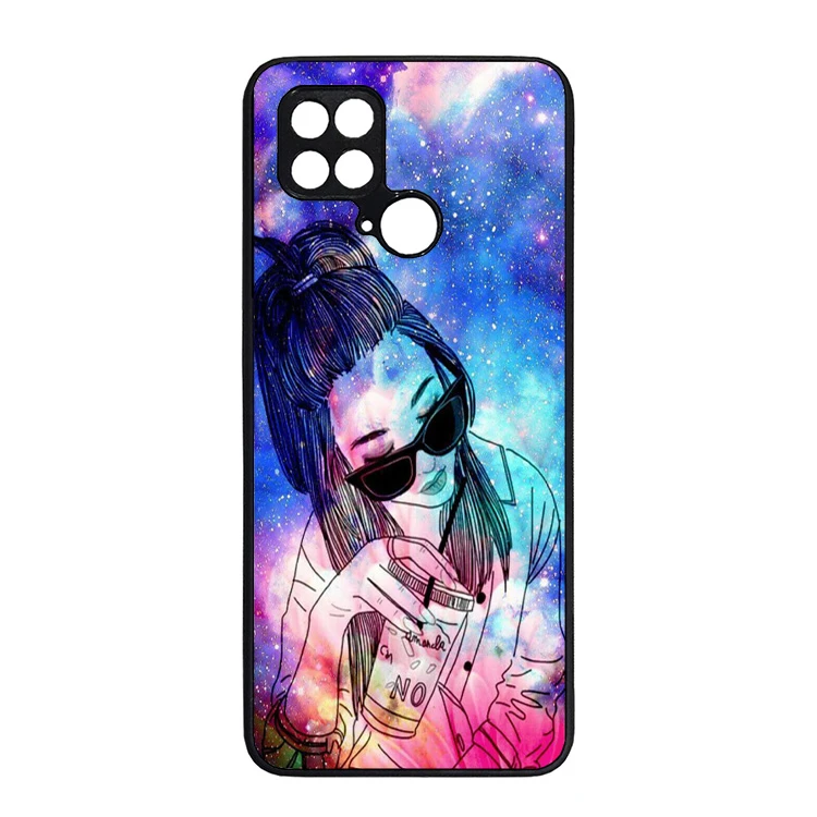 کاور گالری وبفر طرح دختر مناسب برای گوشی موبایل شیائومی poco c40