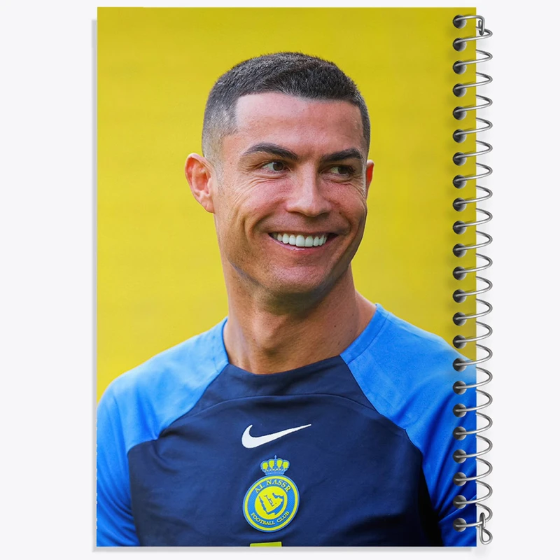 دفتر مشق 50 برگ خندالو طرح کریستیانو رونالدو کد 36388