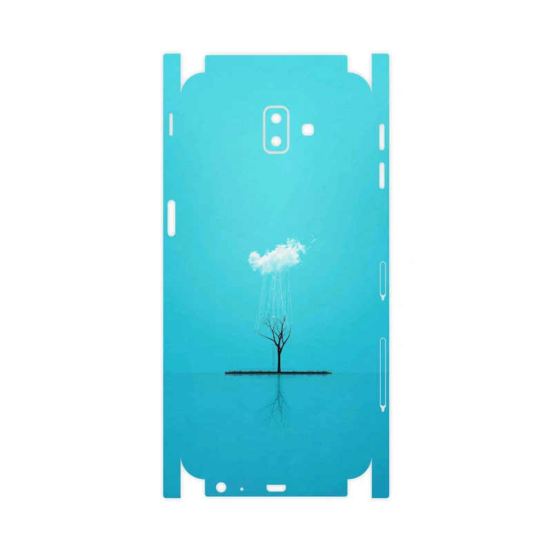 برچسب پوششی ماهوت مدل Minimal Tree-FullSkin مناسب برای گوشی موبایل سامسونگ Galaxy J6 Plus