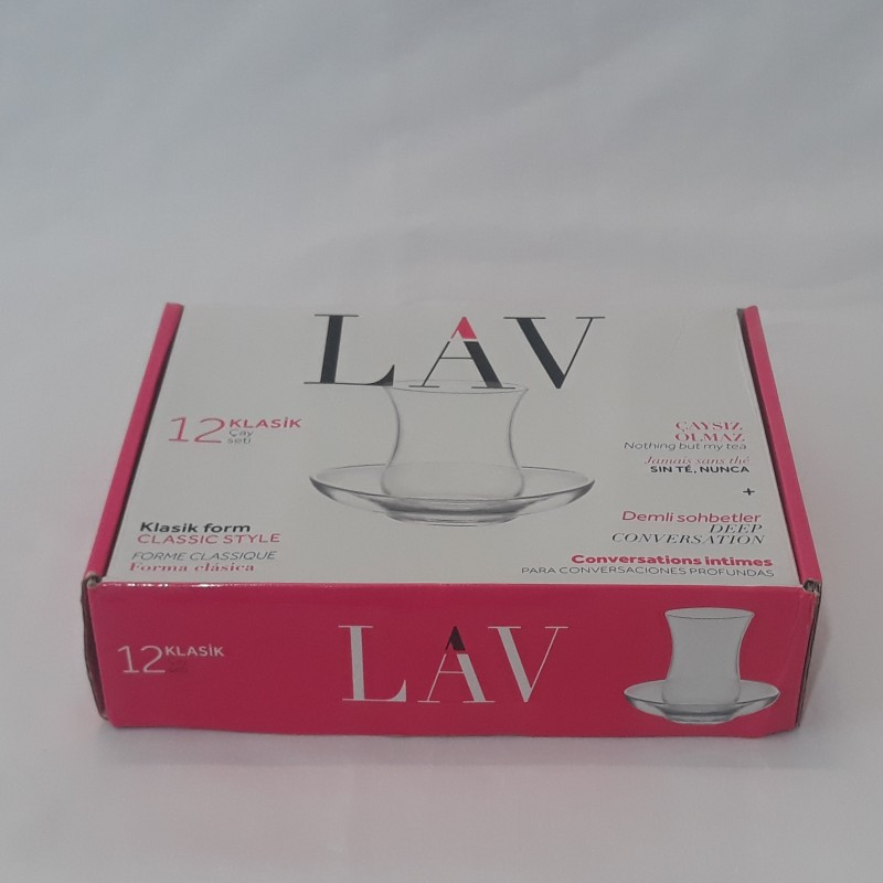 سرویس چای خوری 12 پارچه لاو مدل Klasik 12 سرویس چای خوری 12 پارچه لاو مدل Klasik 12