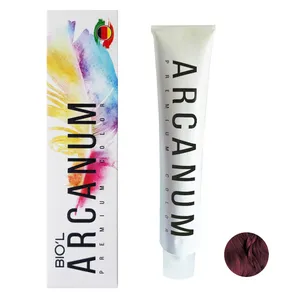  رنگ مو بیول مدل Arcanum شماره 4.65 حجم 120 میلی لیتر رنگ شرابی قرمز ماهگونی متوسط
