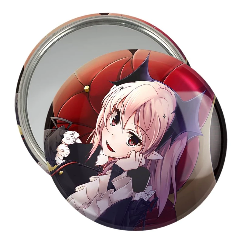 آینه جیبی خندالو مدل کورل تپس انیمه اسرافیل پایانی  کد 12653