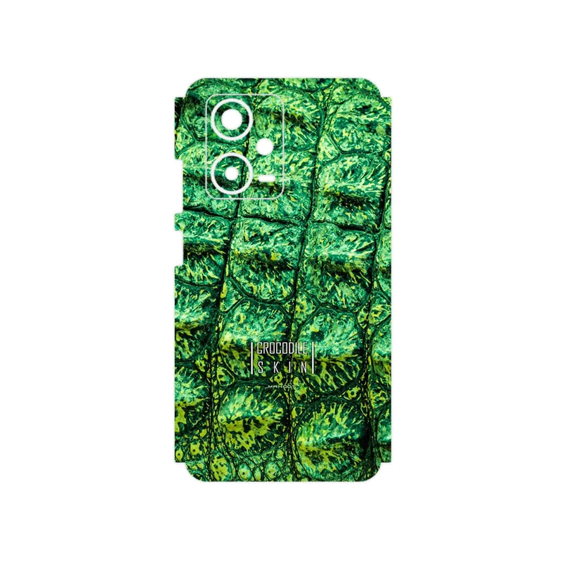 برچسب پوششی ماهوت مدل Crocodile Skin مناسب برای گوشی موبایل شیائومی Redmi Note 12 Pro Plus