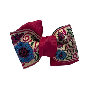 گیره مو دست ساز مدل پاپیونی 