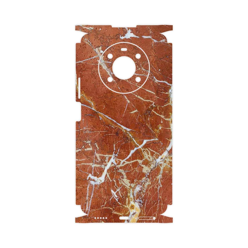 برچسب پوششی ماهوت مدل Red Marble-FullSkin مناسب برای گوشی موبایل آنر X9 4G