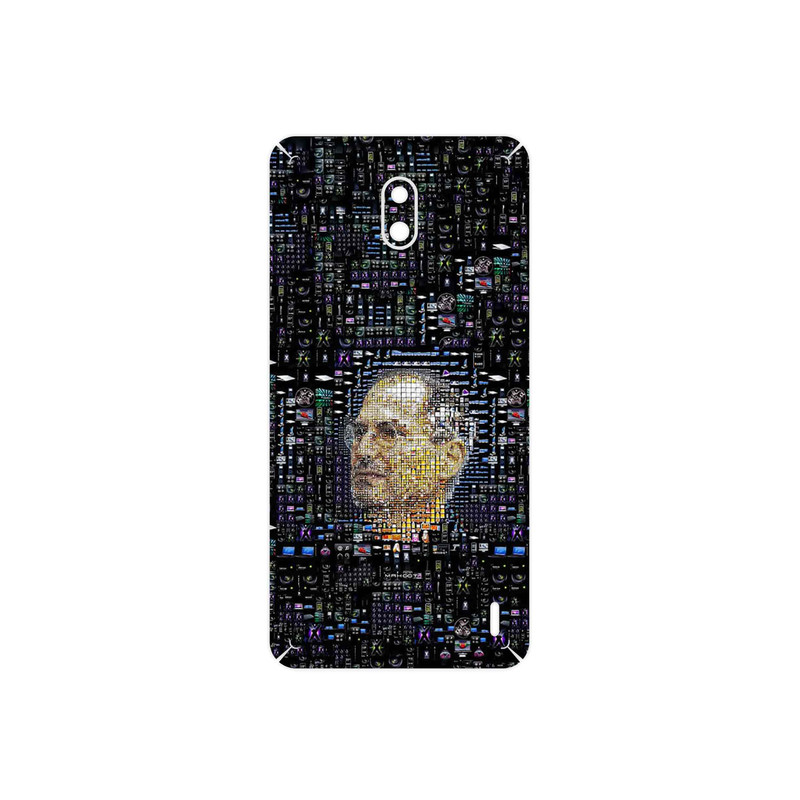 برچسب پوششی ماهوت مدل 2 Collage of Steve Jobs مناسب برای گوشی موبایل نوکیا 2