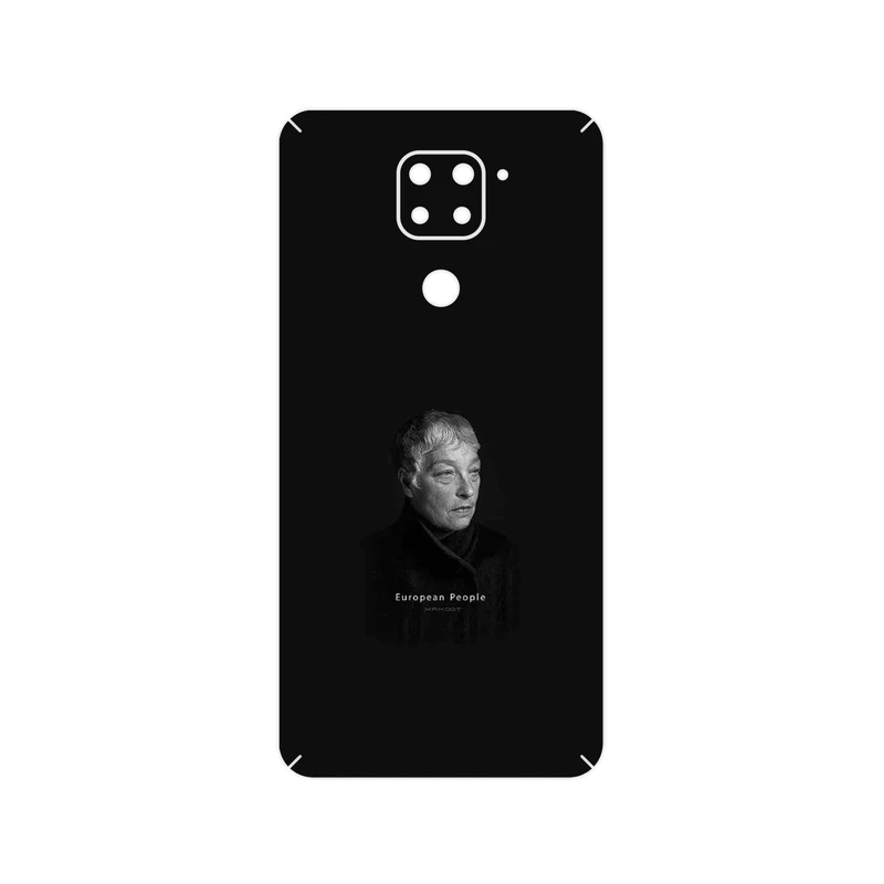 برچسب پوششی ماهوت مدل Portrait of a European Woman مناسب برای گوشی موبایل شیائومی Redmi Note 9
