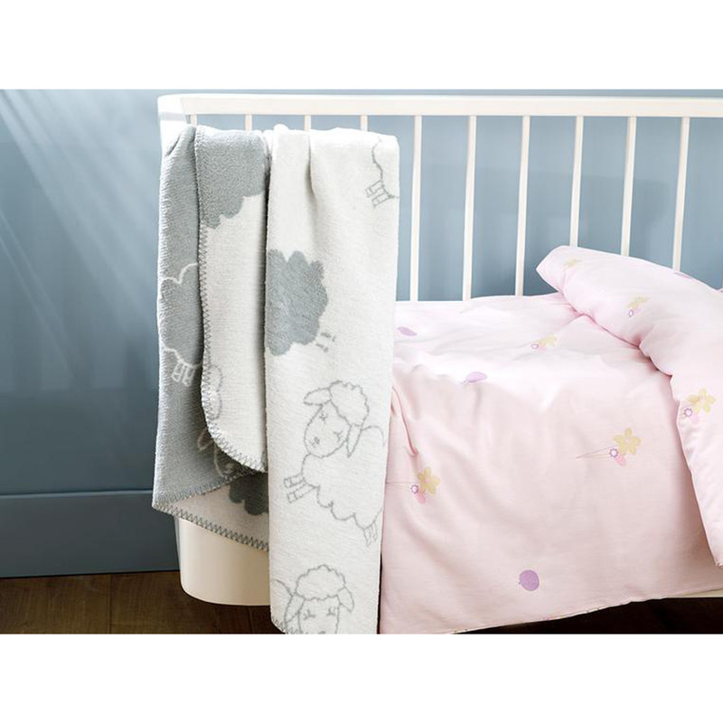 پتوی کودک انگلیش هوم مدل Little Lamb سایز 120x100 سانتی متر