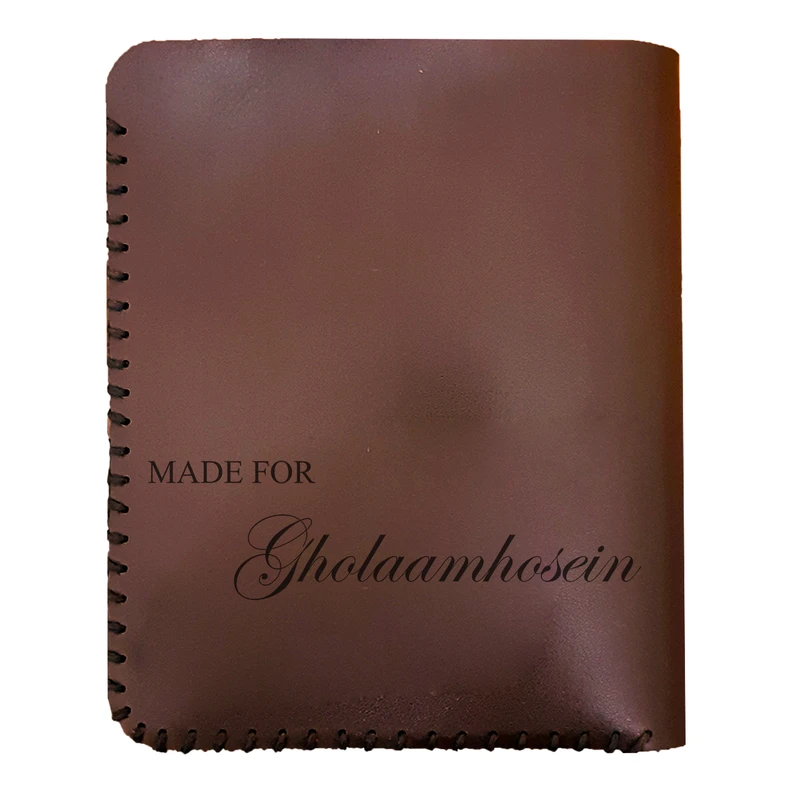 کیف پول مردانه طرح غلام حسین کد 66