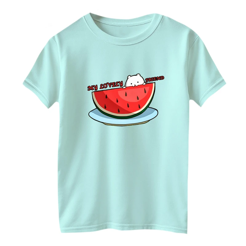 تی شرت آستین کوتاه بچگانه مدل هندوانه یلدایی کد 7