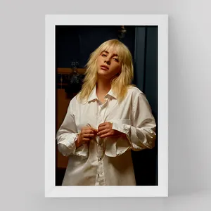 تابلو خندالو مدل بیلی آیلیش Billie Eilish کد 19164