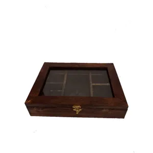 جعبه چای کیسه ای مدل  رومیزی 5 خانه