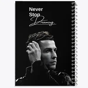 دفتر مشق 100 برگ خندالو طرح کریستیانو رونالدو کد F6889