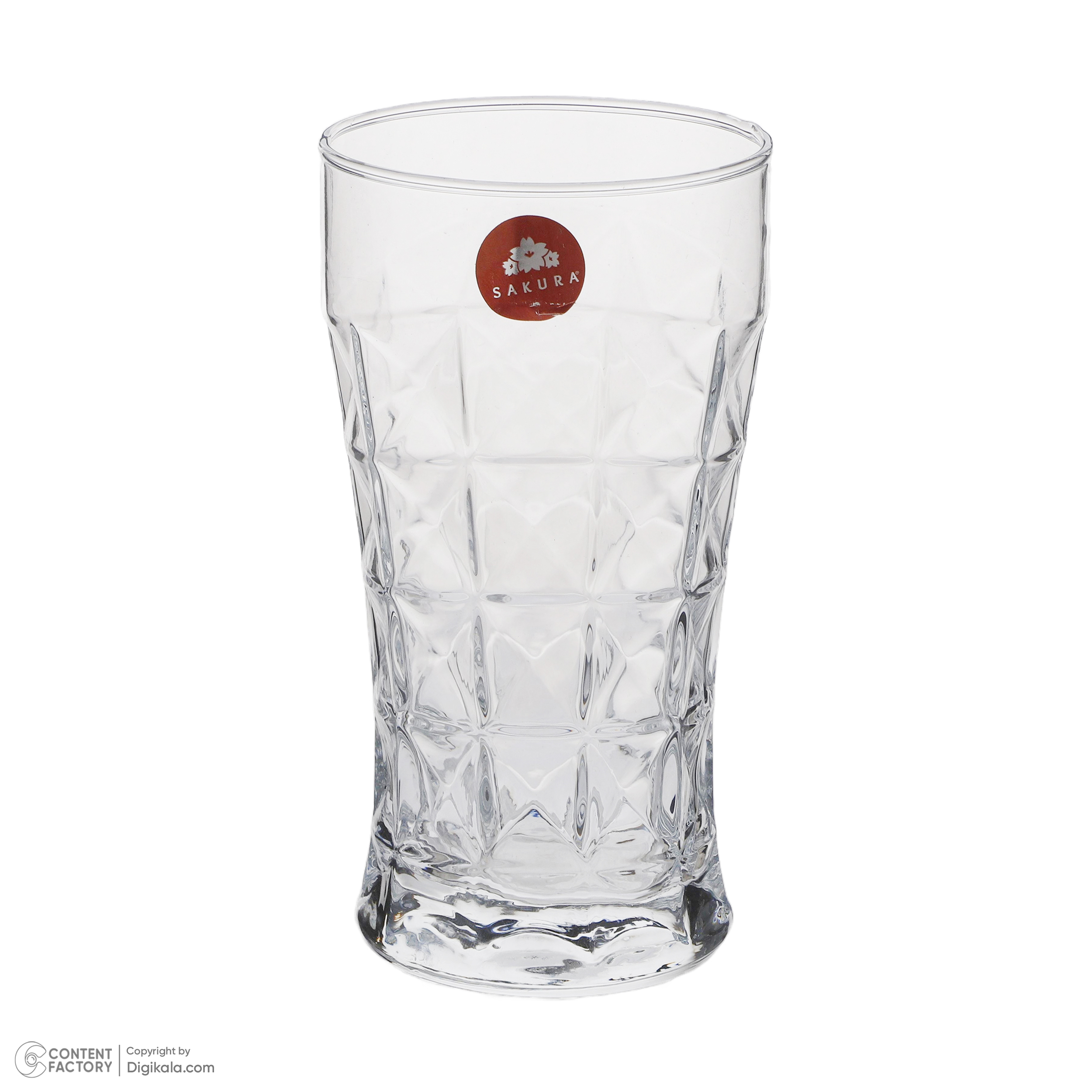 لیوان ساکورا مدل آکوا SK17801200W بسته 6 عددی