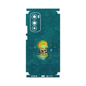 MAHOOT Collage of Earth Face-FullSkin Cover Sticker for Motorola Edge 30