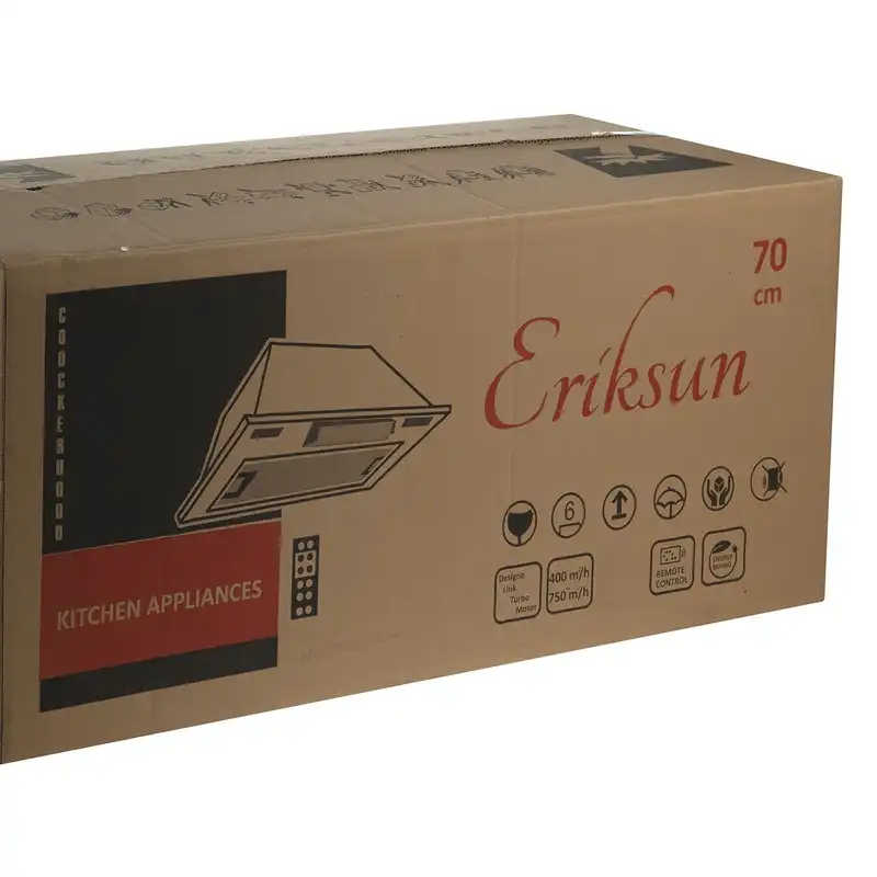 ست هود و اجاق گاز صفحه ای اریکسان مدل DELTA