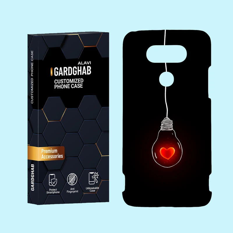 کاور گارد قاب علوی مدل عاشقانه مناسب برای گوشی موبایل ال جی G5